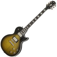Photo EPIPHONE LES PAUL PROPHECY OLIVE TIGER AGED