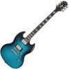 Photo EPIPHONE SG PROPHECY BLUE TIGER AGED