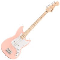 Photo SQUIER BRONCO BASS SHELL PINK MN - EDITION LIMITÉE