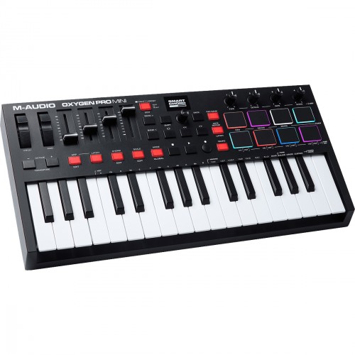 M-AUDIO OXYGEN PRO MINI CLAVIER-MAÎTRE USB 32 MINI-TOUCHES