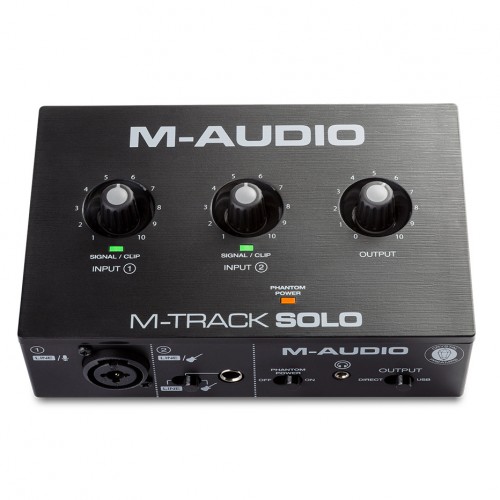 M-AUDIO M-TRACK SOLO - INTERFACE AUDIO - Carte son / interface audio