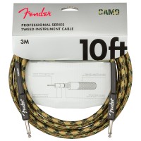 Photo FENDER PRO SERIES CABLE 5.5M WOODLAND CAMO