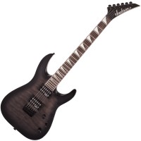 Jackson JS Series Dinky Arch Top JS32Q DKA HT Transparent Black Burst