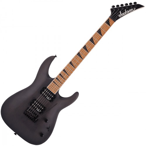 JACKSON JS SERIES DINKY ARCH TOP JS24 DKAM BLACK STAIN