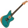 Photo FENDER AMERICAN ACOUSTASONIC JAZZMASTER OCEAN TURQUOISE