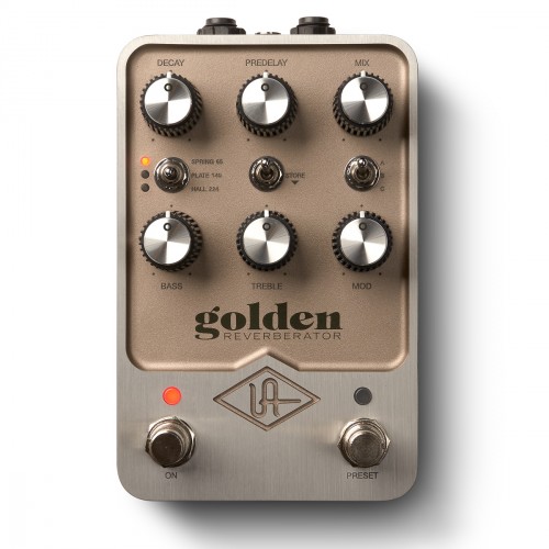 UNIVERSAL AUDIO UAFX GOLDEN REVERBERATOR