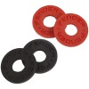 Photo Fender Strap Blocks Black and Red