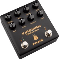 Photo NUX FIREMAN - PÉDALE DE DISTORSION BROWN SOUND 2 CANAUX