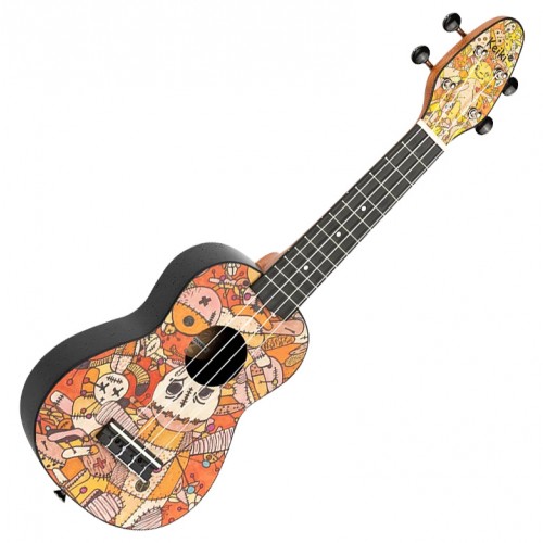 ORTEGA KEIKI PACK UKULELE VOODOO PUPPET