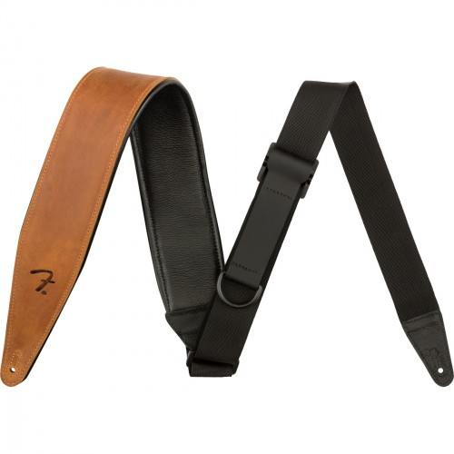 FENDER SANGLE RIGHT HEIGHT STRAP - LEATHER COGNAC