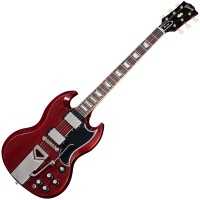 GIBSON 60TH ANNIVERSARY 1961 SG STANDARD CHERRY RED SIDEWAYS VIBROLA