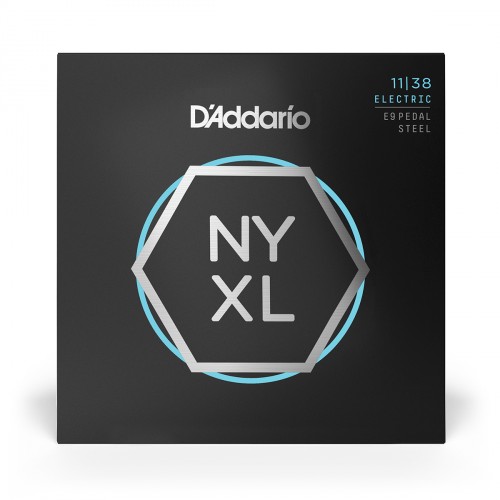 D'ADDARIO NYXL1138PS E9 PEDAL STEEL REGULAR LIGHT 11/38