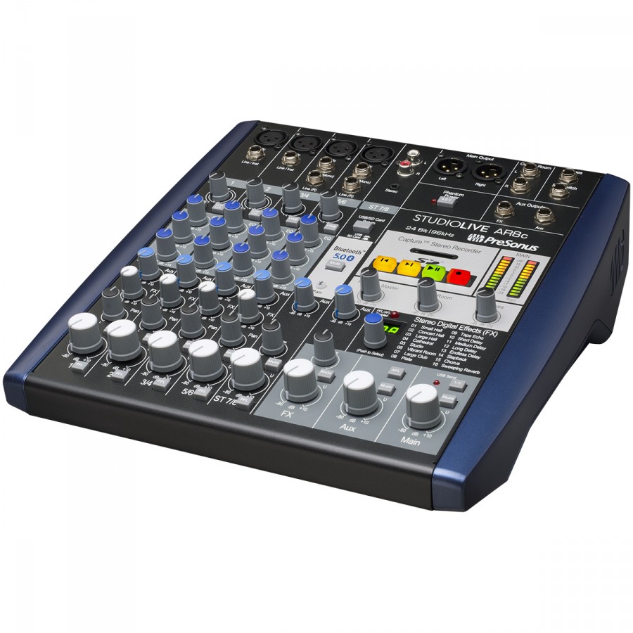 Presonus StudioLive AR8c Table de mixage 8 canaux / Interface audio USB-C -  Boullard Musique
