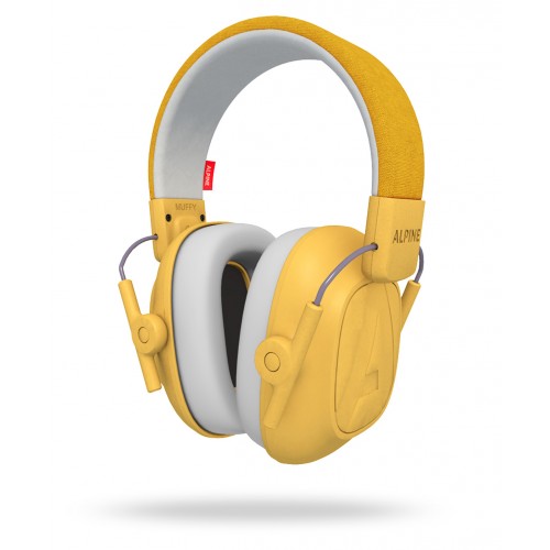 ALPINE CASQUE MUFFY KIDS YELLOW