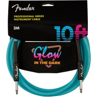 Photo FENDER CABLE GLOW IN THE DARK BLUE