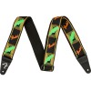 Photo FENDER SANGLE NEON MONOGRAMMED GREEN/ORANGE