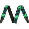 Photo FENDER SANGLE NEON MONOGRAMMED GREEN/BLUE