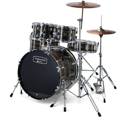 TORNADO BY MAPEX KIT FUSION 20 WOOD GRAIN BROWN