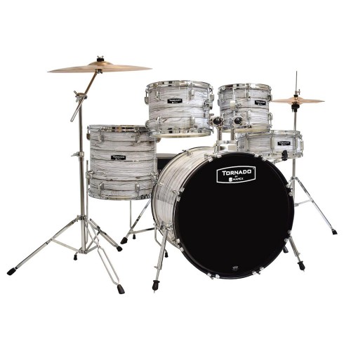 TORNADO BY MAPEX KIT FUSION 20 WOOD GRAIN WHITE