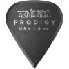 Photo ERNIE BALL 9335 MDIATORS PRODIGY BLACK SHARP 1,5MM X6