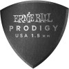 Photo ERNIE BALL 9332 MDIATORS PRODIGY BLACK LARGE SHIELD 1,5MM X 6