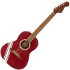Photo FENDER SONORAN MINI COMPETITION STRIPE CANDY APPLE RED EDITION LIMITEE