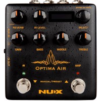 NUX OPTIMA AIR PDALE D'EFFETS SIMULATEUR DE GUITARE ACOUSTIQUE