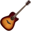 Photo YAMAHA TRANSACOUSTIC FGC-TA BROWN SUNBURST