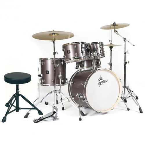 GRETSCH DRUMS ENERGY KIT 20 GREY STEEL