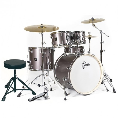 GRETSCH DRUMS ENERGY KIT 22 GREY STEEL