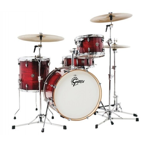 GRETSCH DRUMS CATALINA CLUB KIT 20 GLOSS CRIMSON BURST