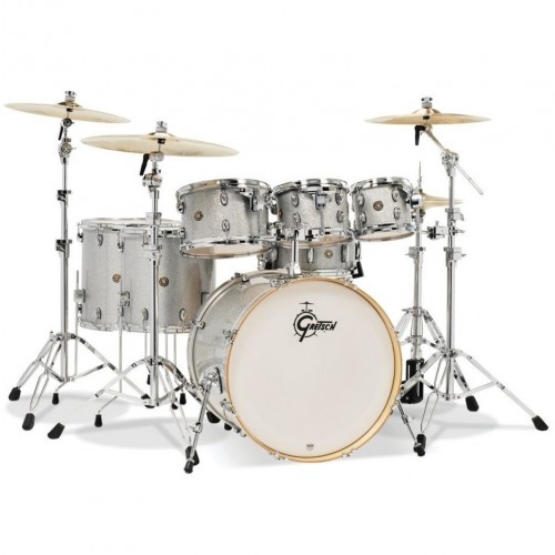 GRETSCH DRUMS CATALINA MAPLE KIT 7 FUTS 22 SILVER SPARKLE