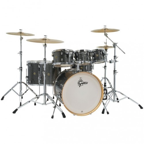 GRETSCH DRUMS CATALINA MAPLE KIT 7 FUTS 22 BLACK STARDUST