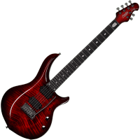 STERLING BY MUSIC MAN MAJESTY X DIMARZIO MAJ200XFM ROYAL RED