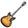 Photo IBANEZ AS93FM ANTIQUE YELLOW SUNBURST