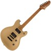 Photo SQUIER CONTEMPORARY ACTIVE STARCASTER SHORELINE GOLD ROASTED MAPLE
