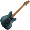 Photo Squier Contemporary Active Starcaster Gunmetal Metallic Roasted Maple