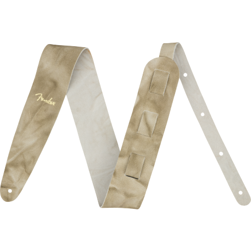 FENDER SANGLE TIE DYE LEATHER NATURAL