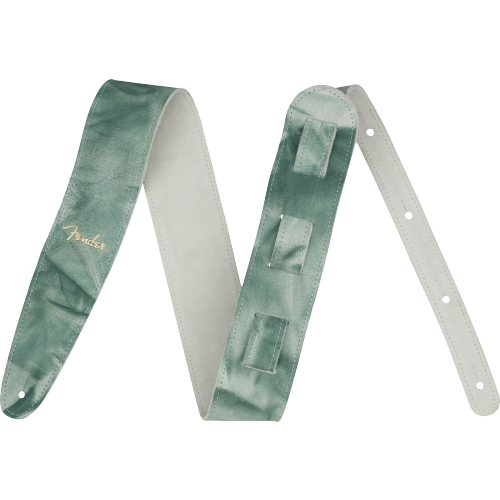 FENDER SANGLE TIE DYE LEATHER SAGE GREEN