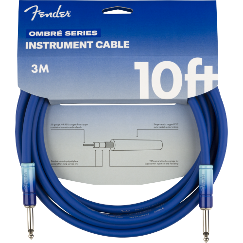 FENDER CABLE OMBRE BELAIR BLUE 3M