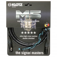 KLOTZ M5FM03 CABLE XLR/XLR CBLE MICROPHONE HAUT DE GAMME - 3M
