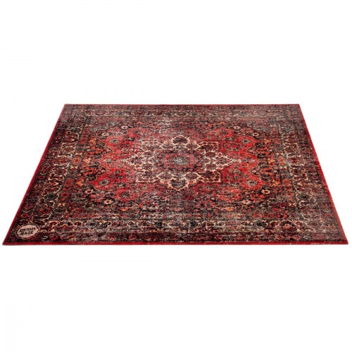 DRUM N BASE VP185 TAPIS VINTAGE PERSIAN 1.85 X 1.60M ORIGINAL RED