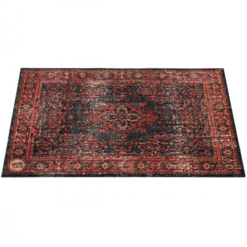 DRUM N BASE VP185 TAPIS VINTAGE PERSIAN 1.85 X 1.60M BLACK RED