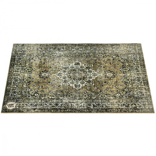 DRUM N BASE VP130 GREEN TAPIS VINTAGE PERSIAN 1.30 X 0.90M ANTIDÉRAPANT