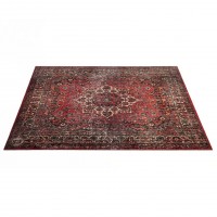 DRUM N BASE VP225 TAPIS VINTAGE PERSIAN 2.25 X 1.85M ORIGINAL RED