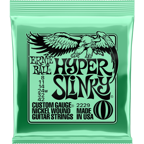 ERNIE BALL ELECTRIC 2229 HYPER SLINKY 08/42