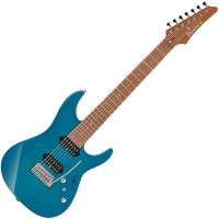 IBANEZ MM7 MARTIN MILLER SIGNATURE TRANSPARENT AQUA BLUE
