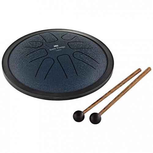 MEINL SSTD2NB SMALL STEEL TONGUE DRUM 7 NAVY BLUE - G MINOR