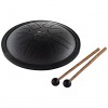 Photo Meinl SSTD1BK Small Steel Tongue Drum 7" Black - F Minor