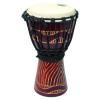 Photo TANGA DJEMBE 8'' ROUGE SCULPTE